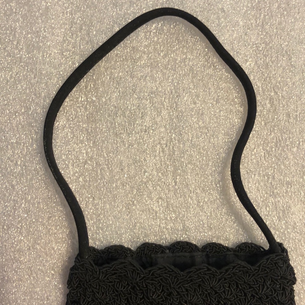 Old Navy Black Beaded Mini Wristlet - Picture 4 of 6